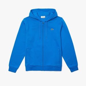 Lacoste, royal blue zip-up